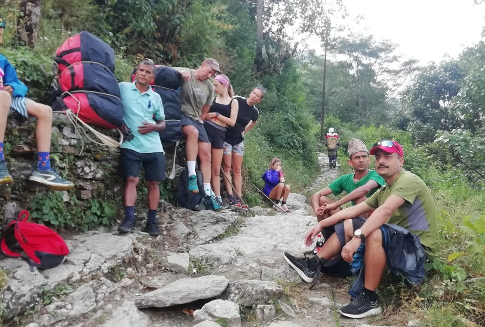 family tour in nepal